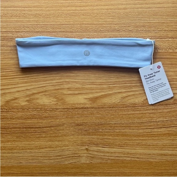 Lululemon Fly Away Tamer Headband in Baby Blue - Picture 6 of 9